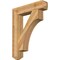 Ekena Millwork Westlake Craftsman Rough Sawn Bracket, Western Red Cedar, 6"W x 32"D x 40"H BKT06X32X40WTL04RWR - alternate 1